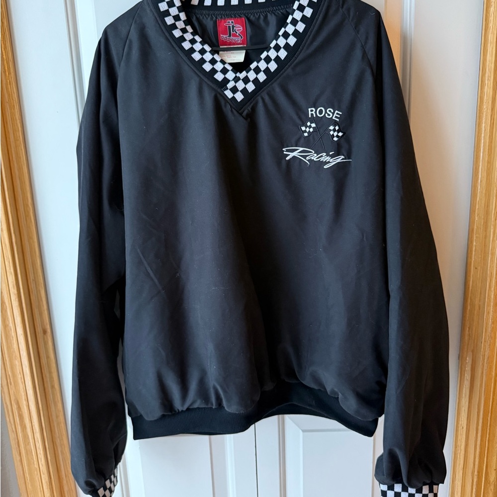 Black Racing Sweater